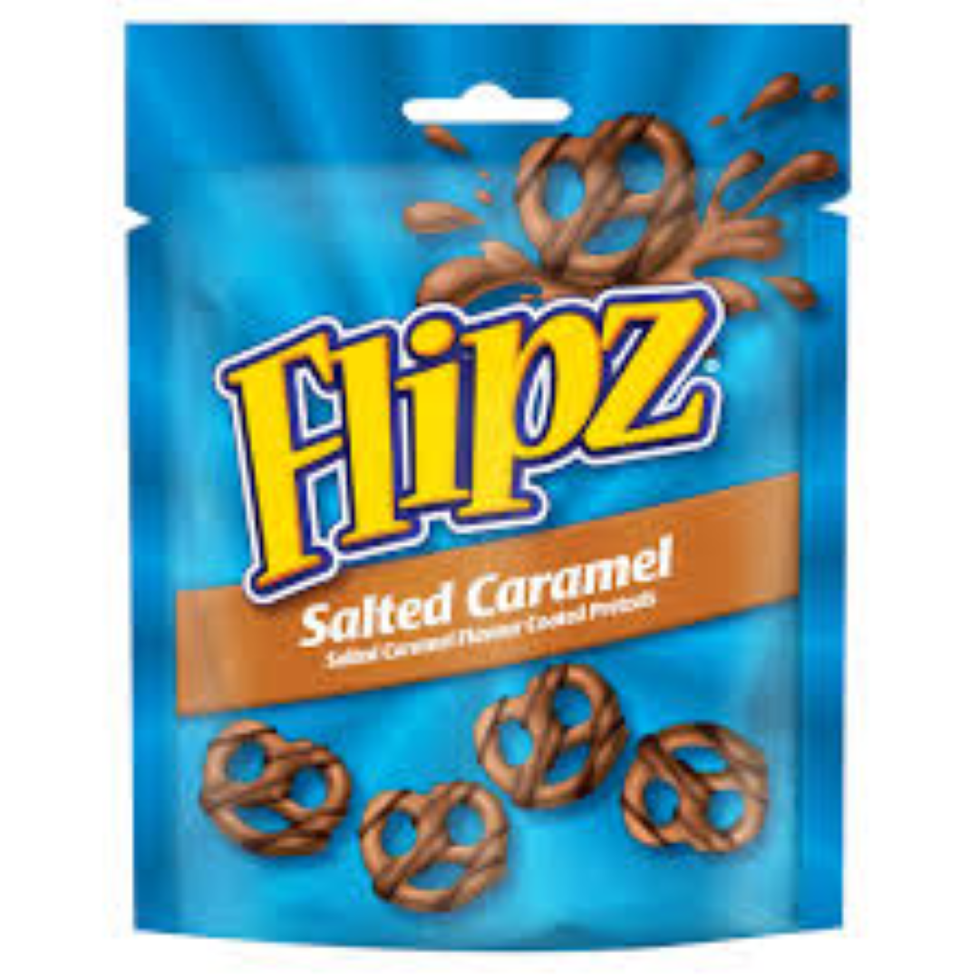 MCVITIES FLIPS SALTED CARAMEL PRETZELS 90G